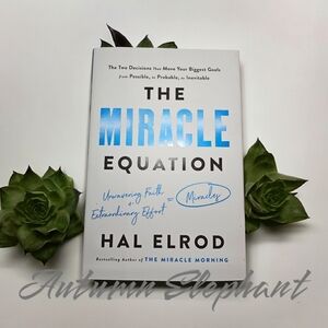 NWT The Miracle Equation Book